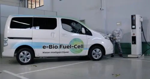 Nissan presenta una soluzione intelligente per propulsori elettrici con energia elettrica auto generata