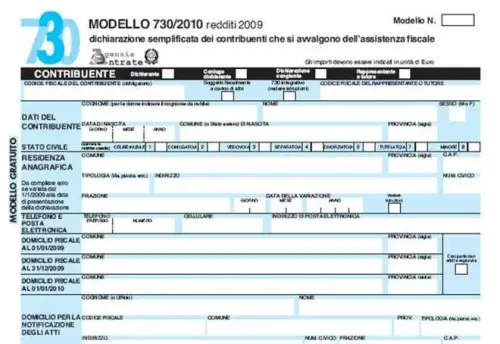 730 precompilato disponibile online