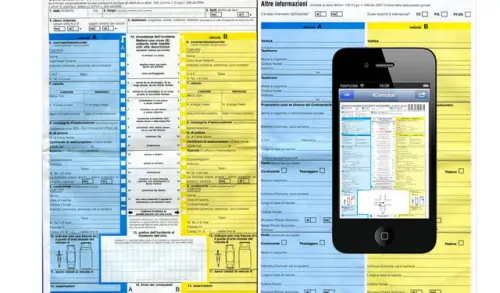 Constatazione amichevole, In Francia la si fa sullo Smartphone